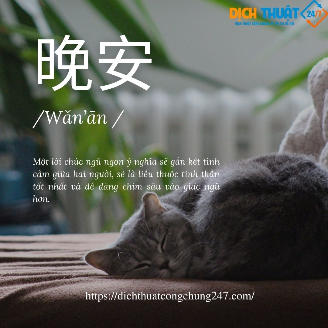 99+++ Câu Chúc ngủ ngon Tiếng Trung Quốc hay nhất mọi thời đại